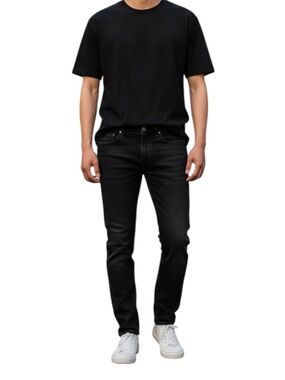 Abercrombie & Fitch Men's Felix Super Stretch Jeans Black Fade Size 31x32